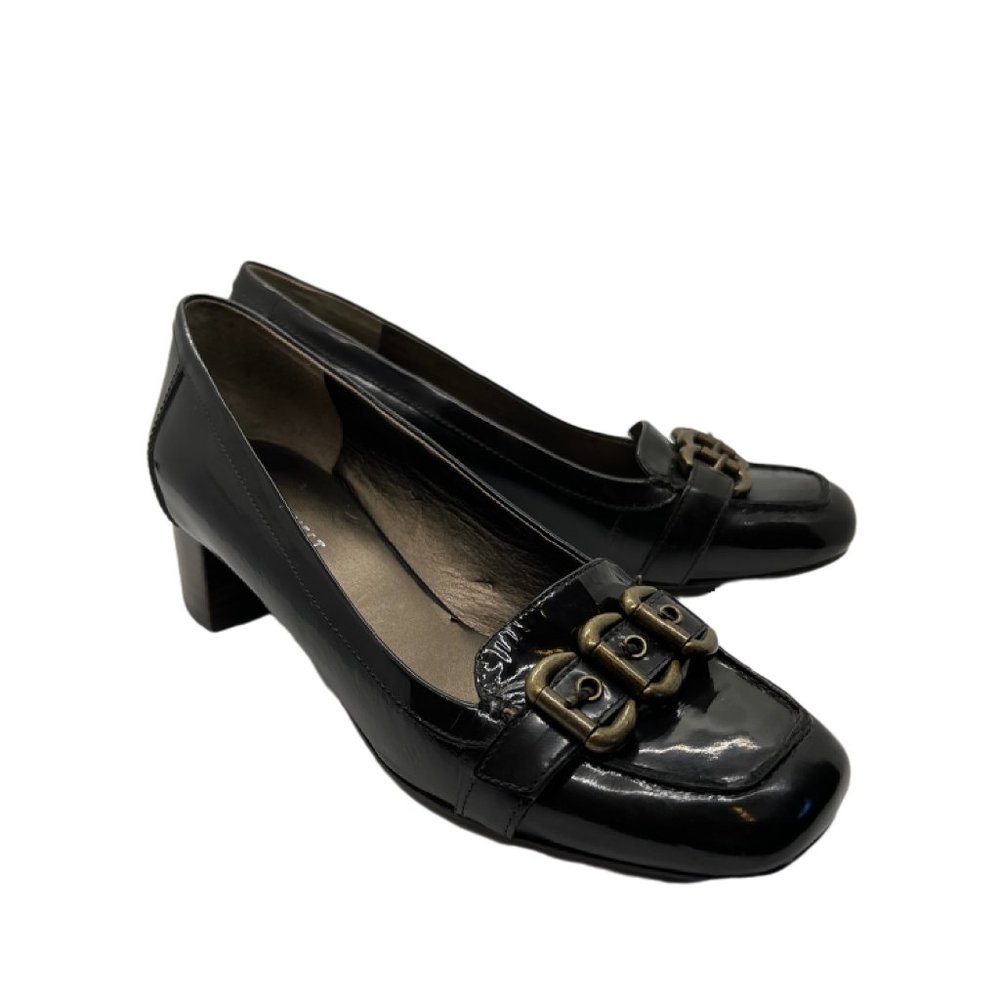 Nine West Women's Brown Patent Leather Dress Shoes, Size 7